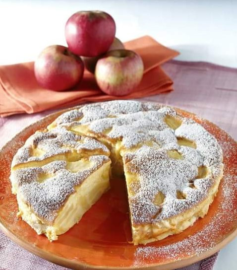 image de la recette Gâteau Flan aux Pommes
